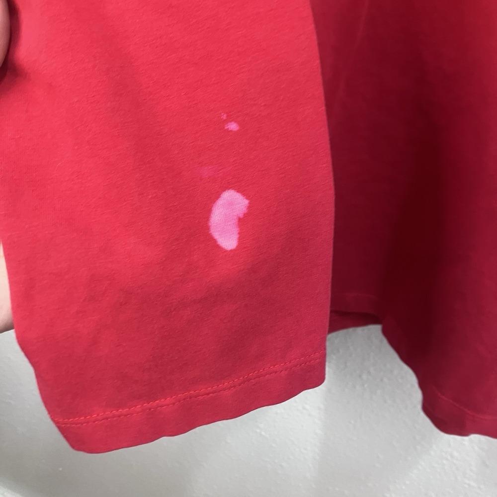 Quaker Factory Scottie Dog Red Holiday Hooded Long Sleeve Top 1X Christmas - Picture 5 of 13